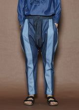 Wrinkled Jeans Cut Pants
