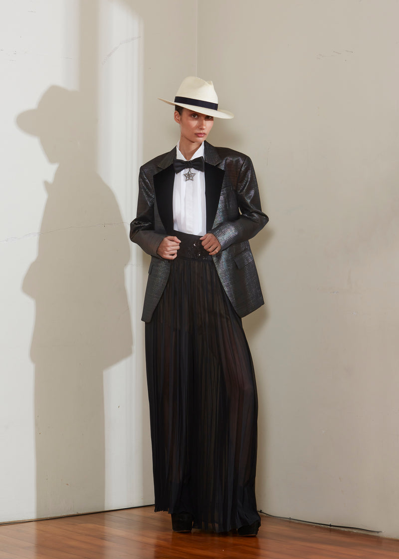 Black Metallic Suit