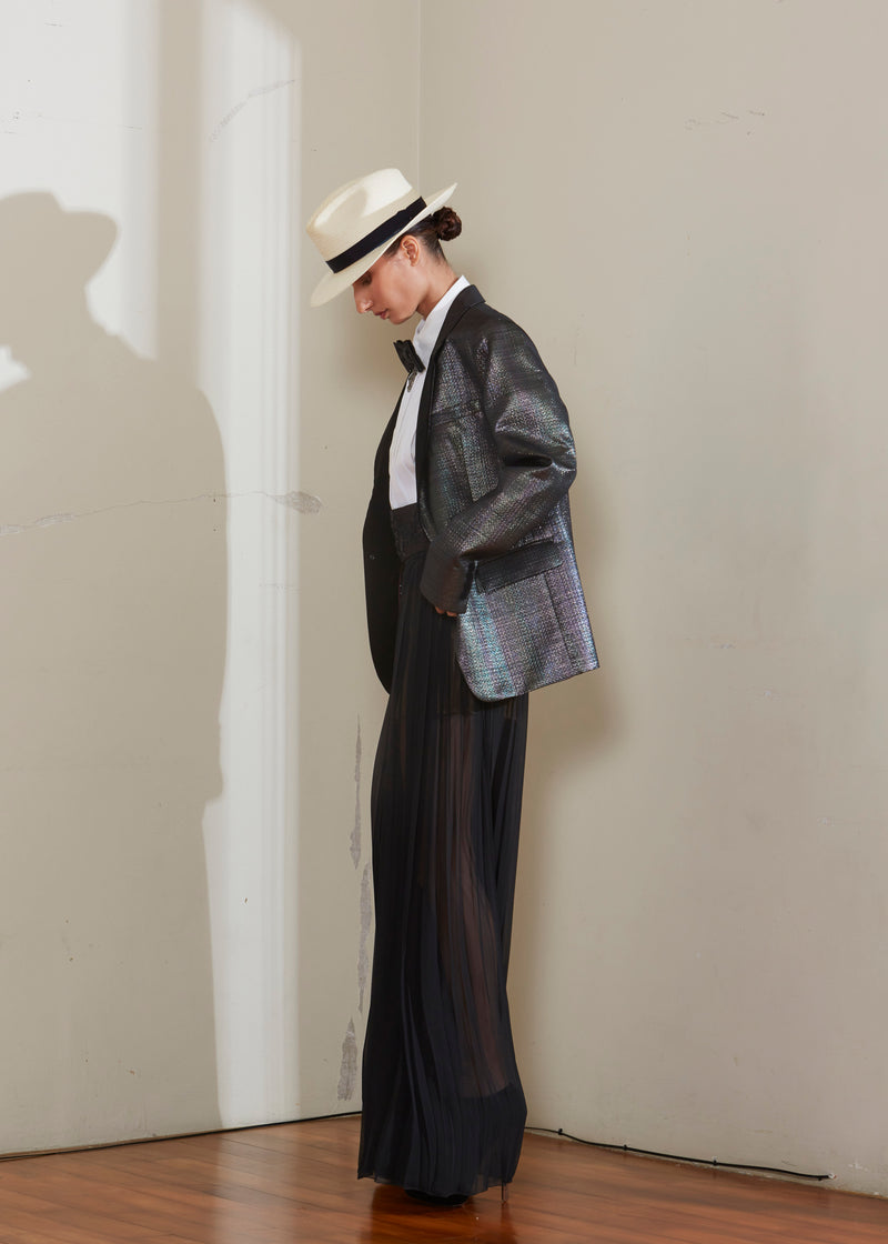 Black Metallic Suit