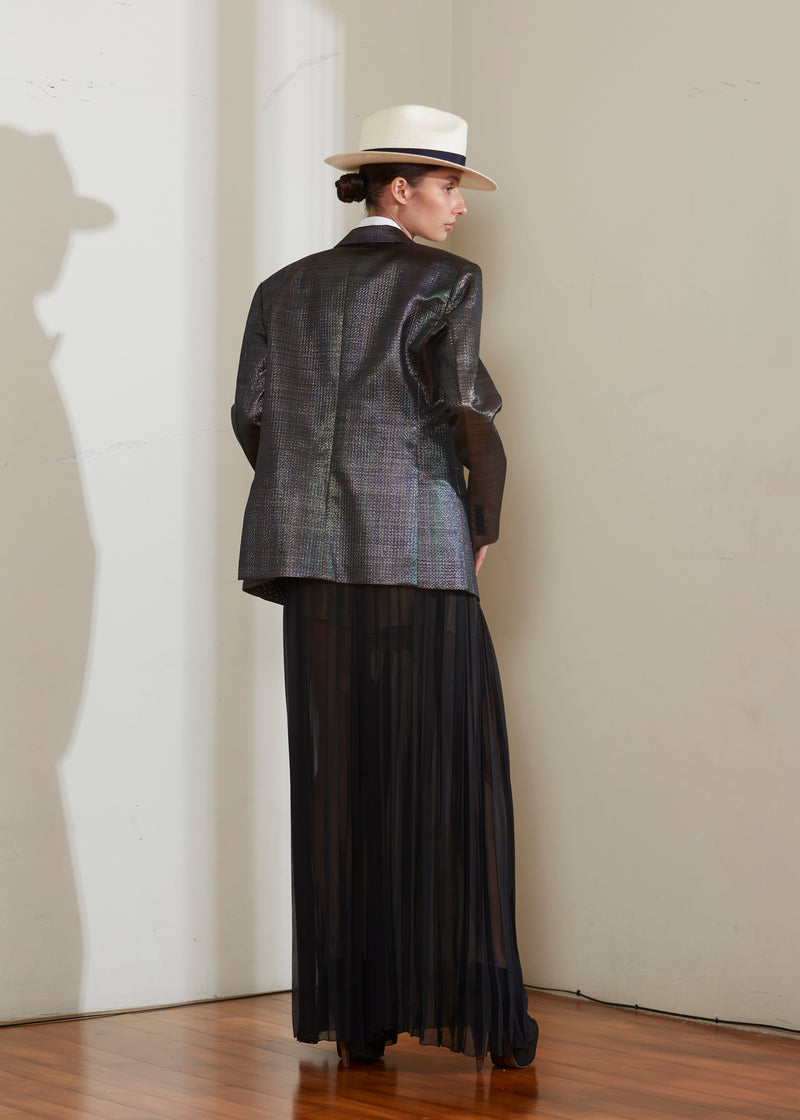Black Metallic Suit