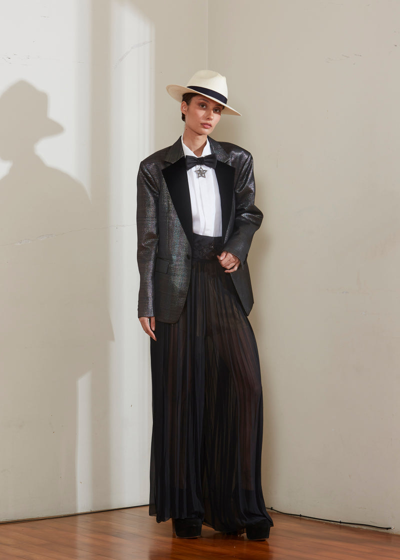 Black Metallic Suit