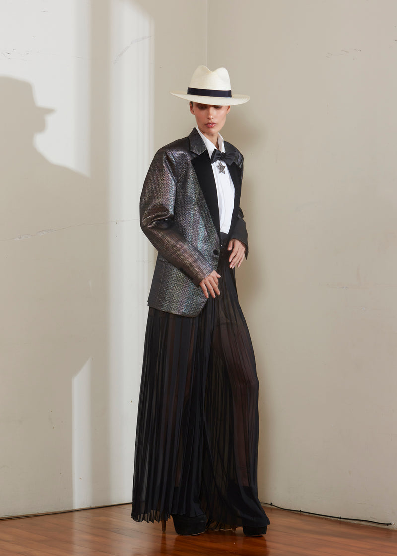 Black Metallic Suit
