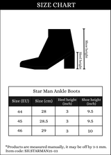 Star Man Ankle Boots