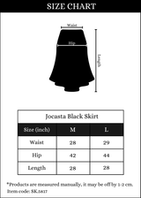 Jocasta Black Skirt