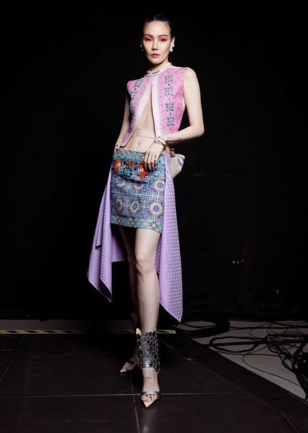 スカート bibiy STEPHANIE SKIRT bibiy新品STEPHANIE SKIRT バラモチーフスカート