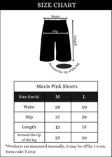 Mavis Pink Shorts