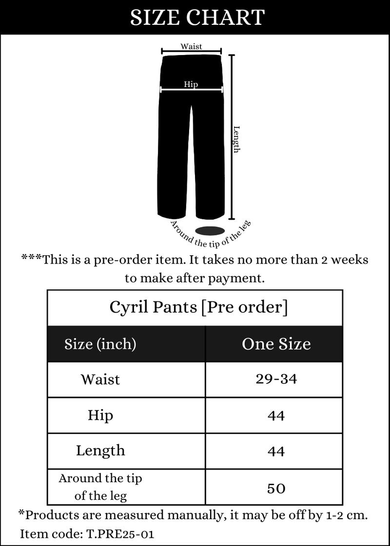 Cyril Pants [Pre order]