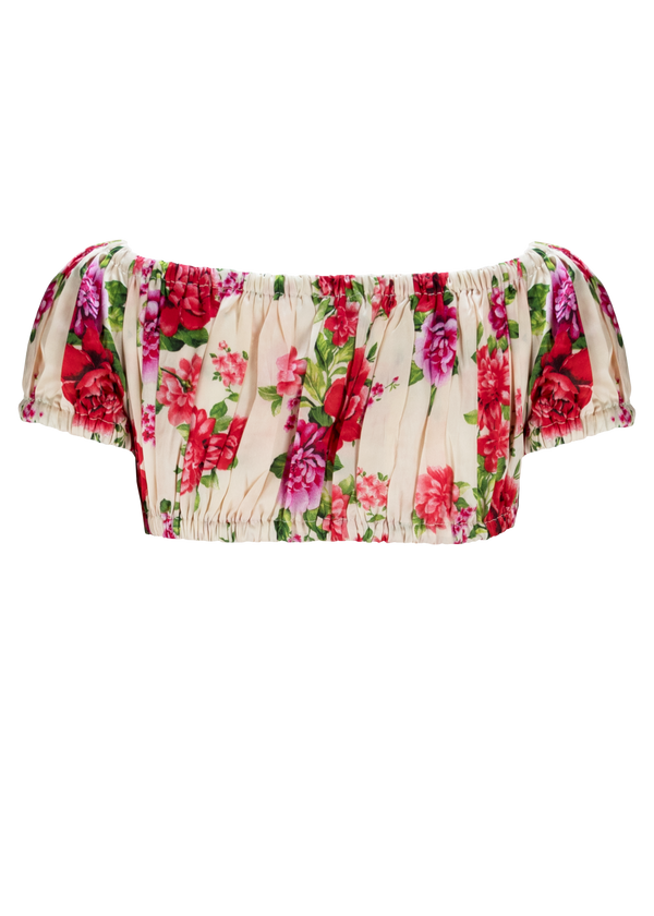 Pink Flower Top