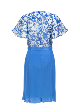 Blue Floral Dress