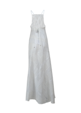White Patchwork Dress