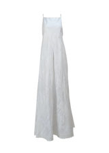 White Patchwork Dress