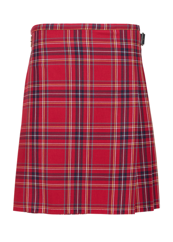 Red Plaid Skirt