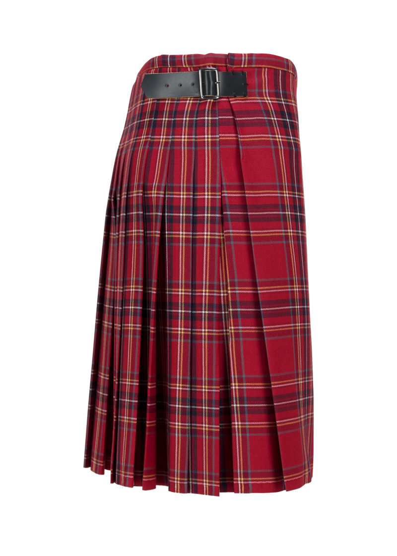 Red Plaid Skirt