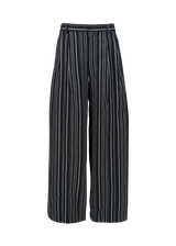 Striped Black Pants