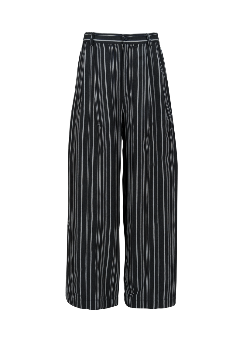 Striped Black Pants