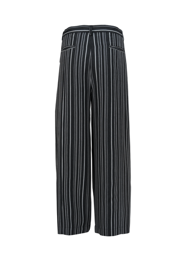 Striped Black Pants