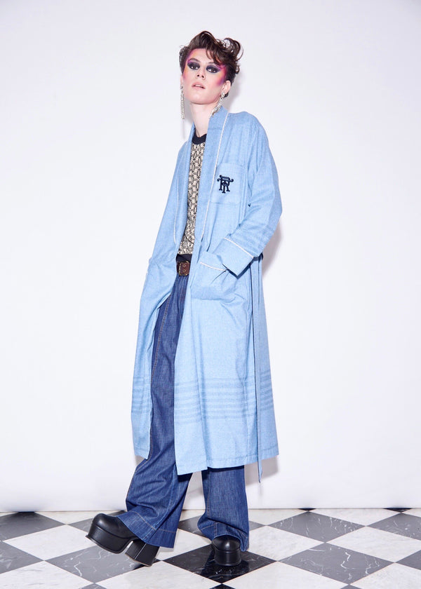 Blue TR Bathrobe