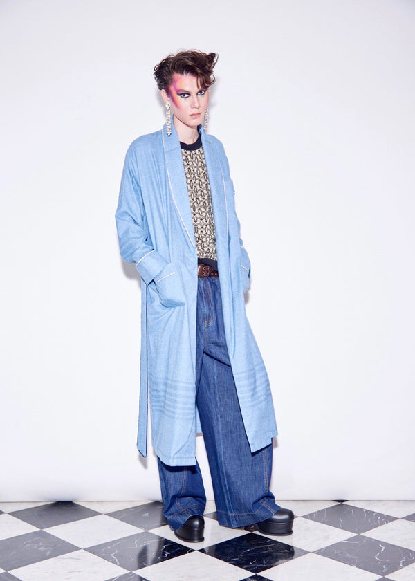Blue TR Bathrobe